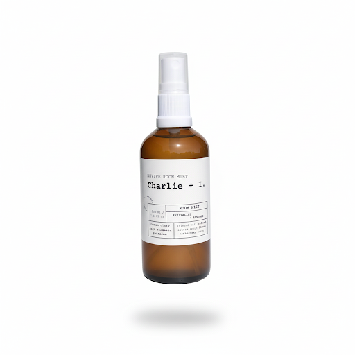 Revive Aromatherapy Room Mist with Lemon Clary Sage Mandarin Geranium. Australian Natural Aromatherapy Skincare - Charlie + I.