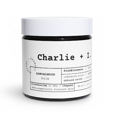 SANDALWOOD BALM WITH MYRRH FRANKINCENSE & LAVENDER