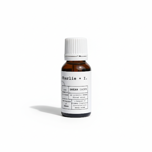 Dream Drops Pure Essential Oil Blend. 15ml Amber Glass Bottle