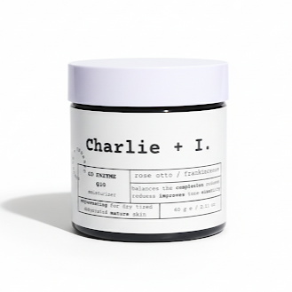 ROSE & FRANKINCENSE MOISTURISER WITH CO ENZYME Q10 & CARROT SEED