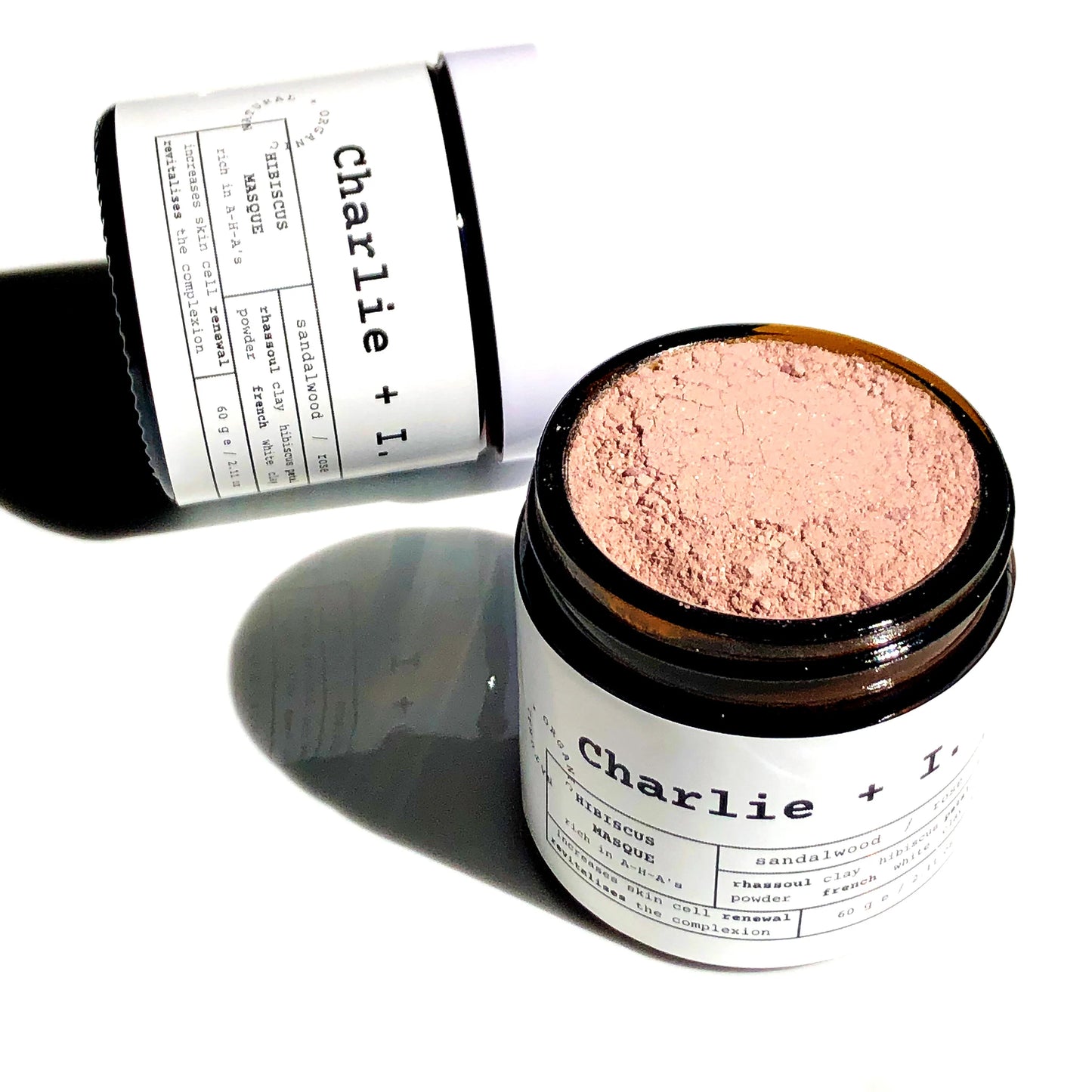ROSE & HIBISCUS FACIAL MASQUE WITH RHASSOUL CLAY & SANDALWOOD