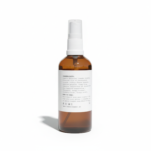 Natural Lavender Sleep Pillow Room Mist.
Australian Aromatherapy Skincare. Made in Gippsland. Charlie + I.