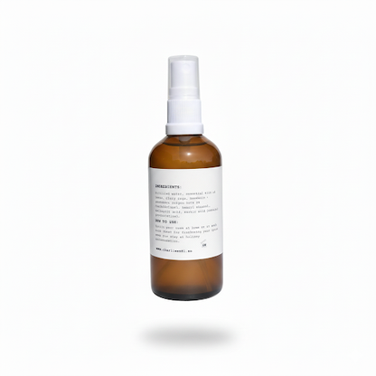 Revive Aromatherapy Room Mist Lemon Clary Sage Geranium Mandarin. Australian Aromatherapy Skincare - Made in Gippsland. Charlie + I.
