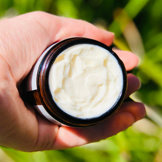 Galen’s Cold Cream - Makeup Remover, Cleanser and Rich Night Cream. Natural Australian Aromatherapy Skincare. Made in Gippsland. Charlie + I.