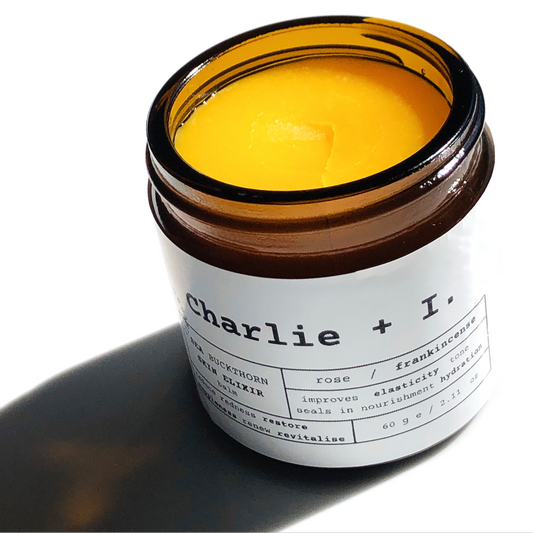SEA BUCKTHORN ROSE FRANKINCENSE & PATCHOULI SKIN ELIXIR BALM